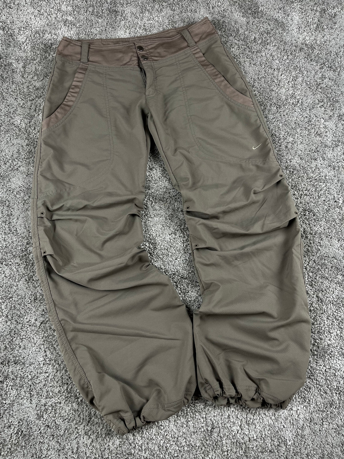 Pantalón deportivo Nike vintage años 2000 "Marrón" (S)