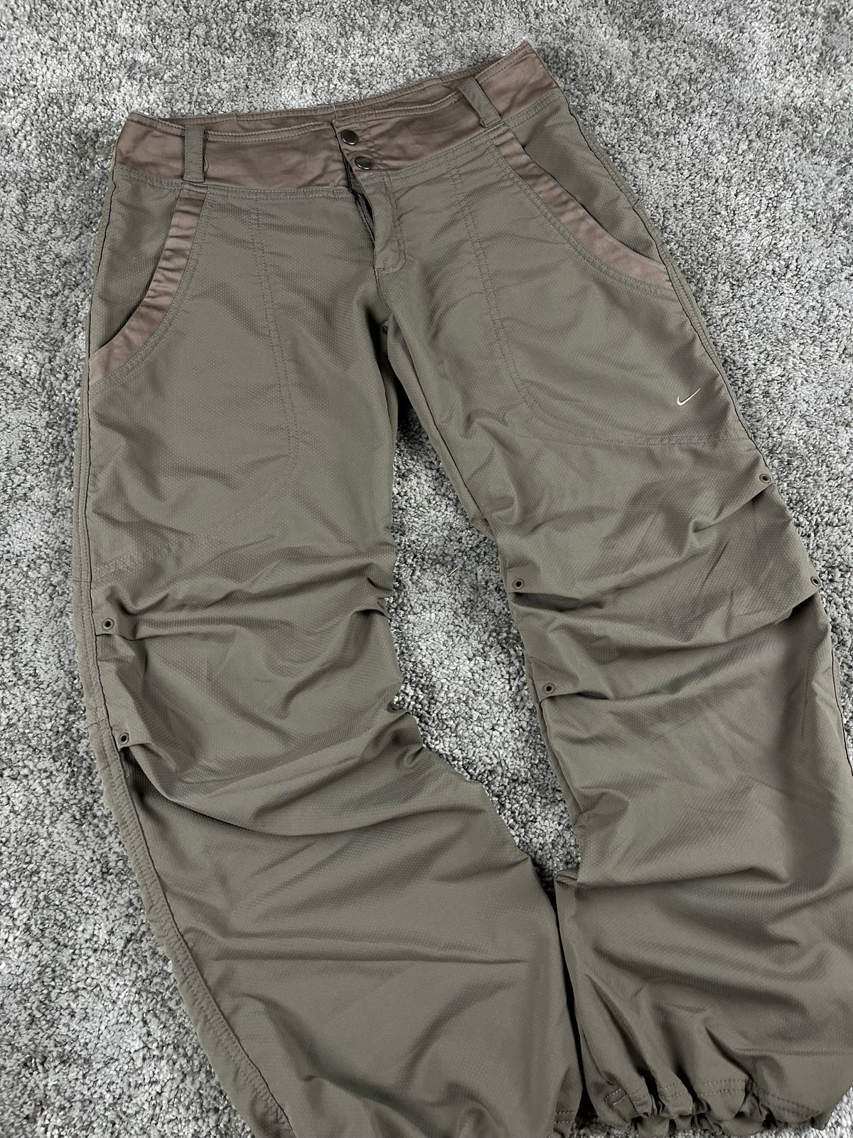 Pantalón deportivo Nike vintage años 2000 "Marrón" (S)