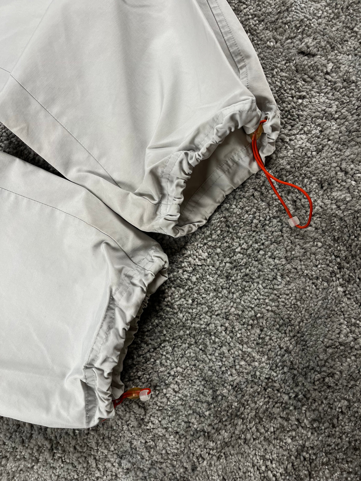 Pantalón de chándal Nike vintage años 2000 "Gris/Naranja" (S)