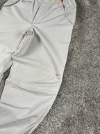 Pantalón de chándal Nike vintage años 2000 "Gris/Naranja" (S)