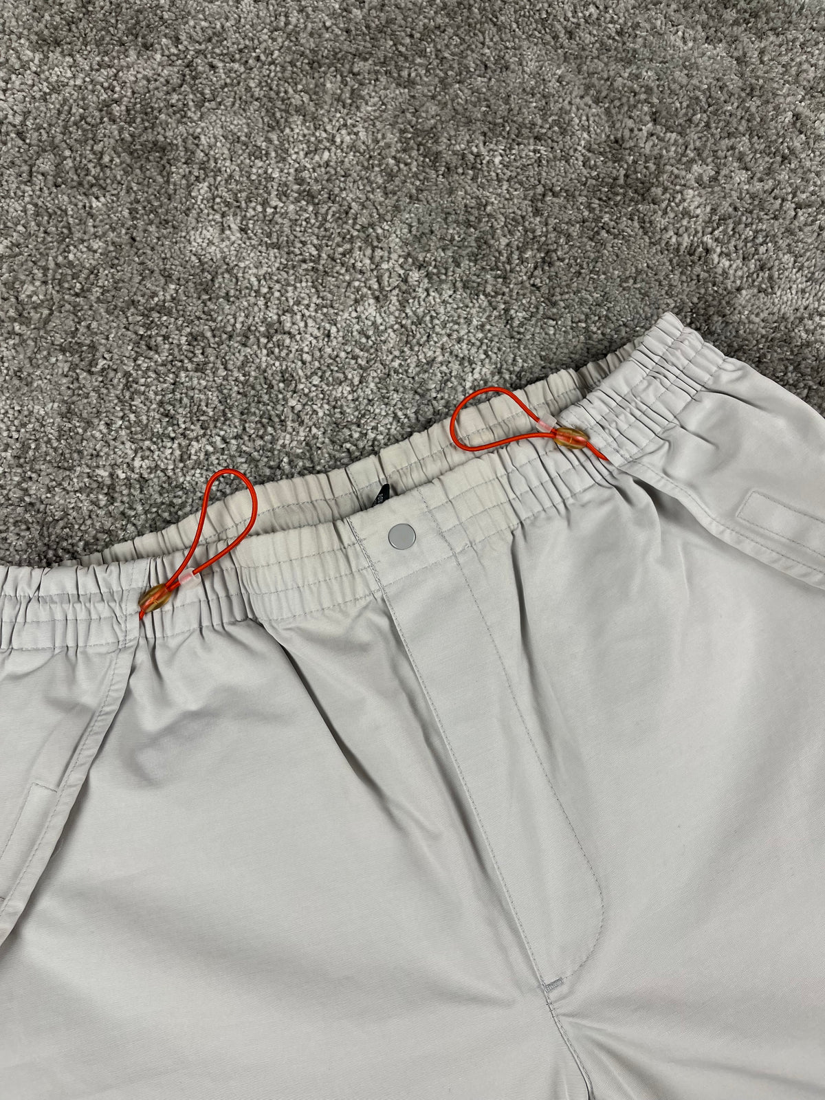 Pantalón de chándal Nike vintage años 2000 "Gris/Naranja" (S)