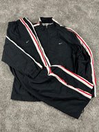 Chándal Nike vintage años 2000 "Negro/Blanco/Rojo" (XL)