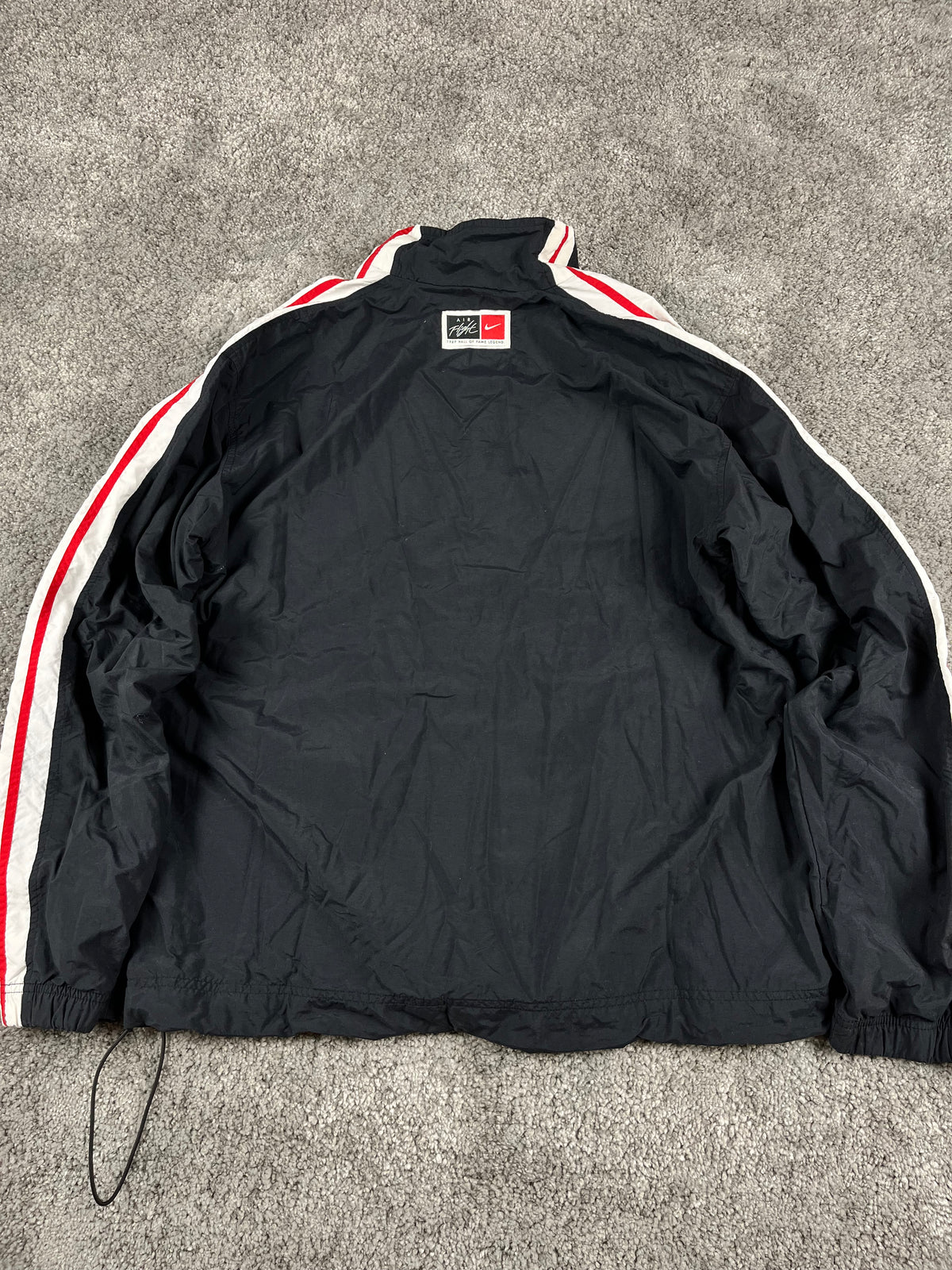 Chándal Nike vintage años 2000 "Negro/Blanco/Rojo" (XL)