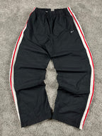 Chándal Nike vintage años 2000 "Negro/Blanco/Rojo" (XL)