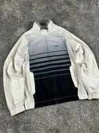 Chaqueta deportiva Nike vintage años 2000 "Blanco/Negro/Gris" (S)