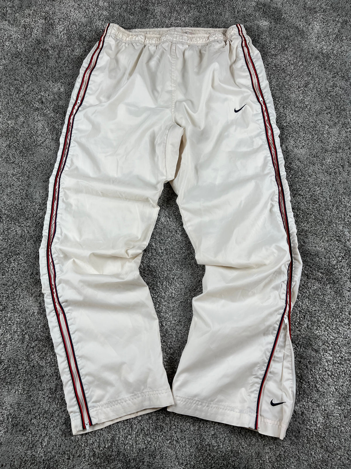 Nike Trackpant Vintage 2000s "White/Navy/Red" (L)