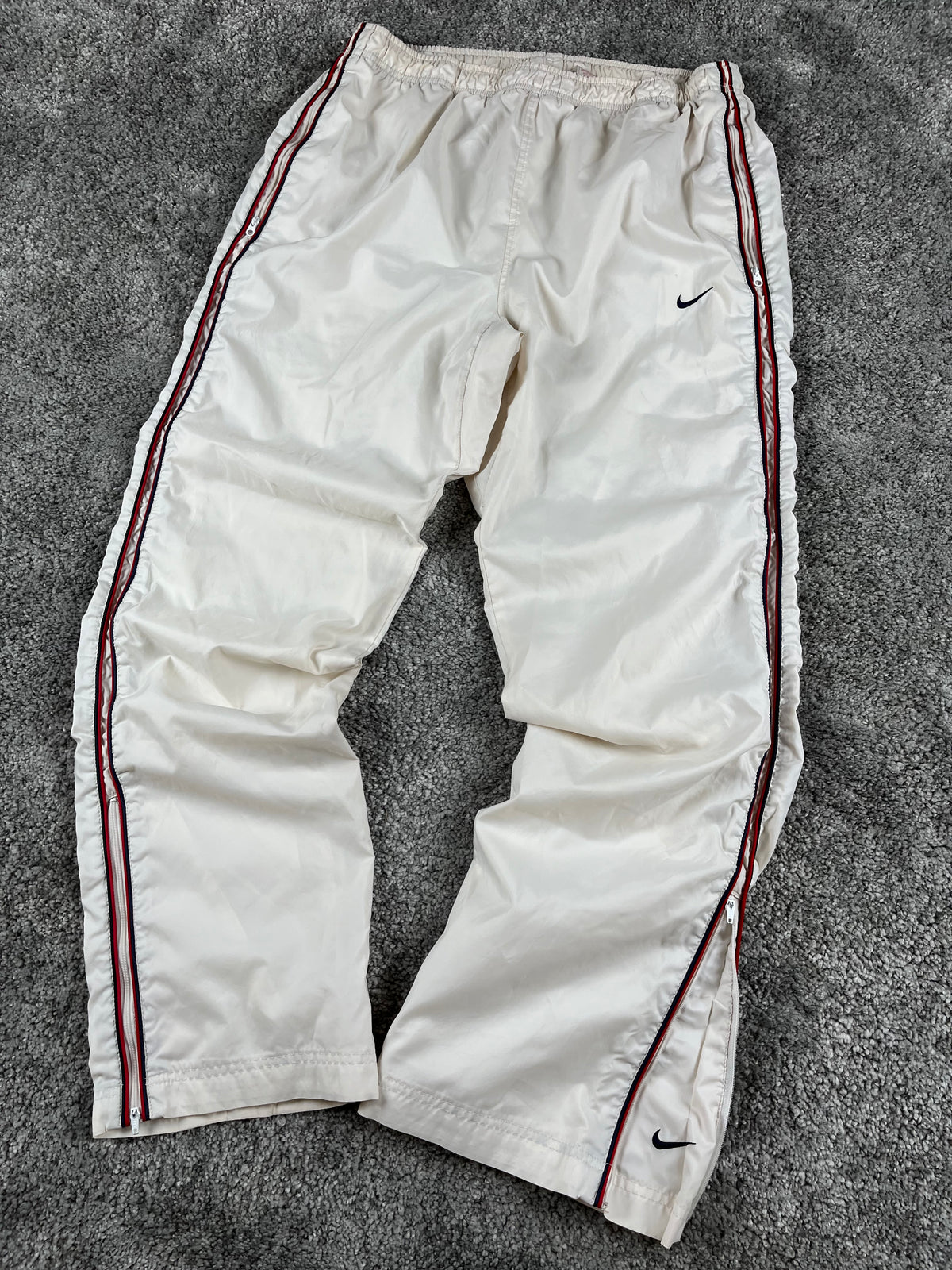 Nike Trackpant Vintage 2000s "White/Navy/Red" (L)