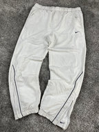 Nike Trackpant Vintage 2000s "White/Navy" (L)