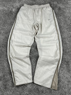 Pantalón de chándal Nike vintage años 2000 "Beige/Marrón" (L)
