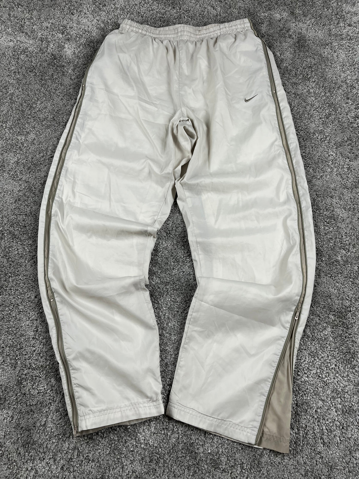 Nike Trackpant Vintage 2000s "Beig/Brown" (L)