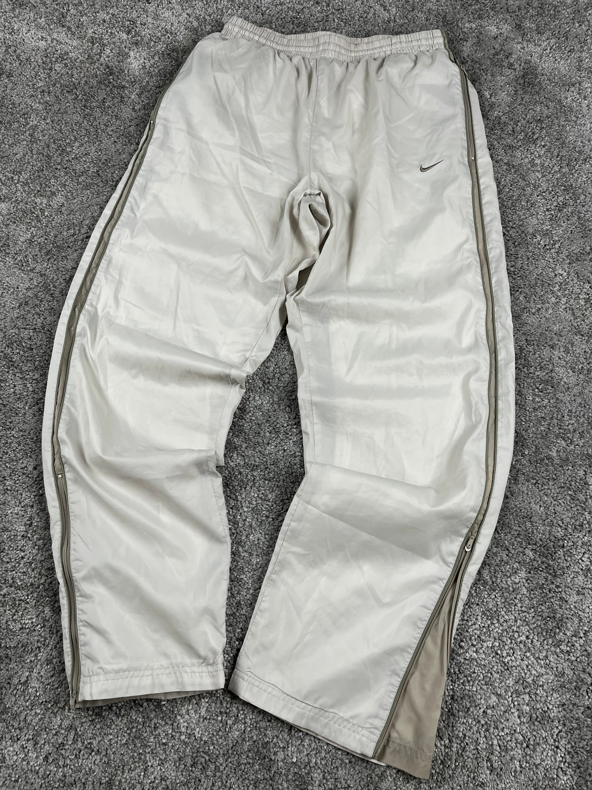 Nike Trackpant Vintage 2000s "Beig/Brown" (L)