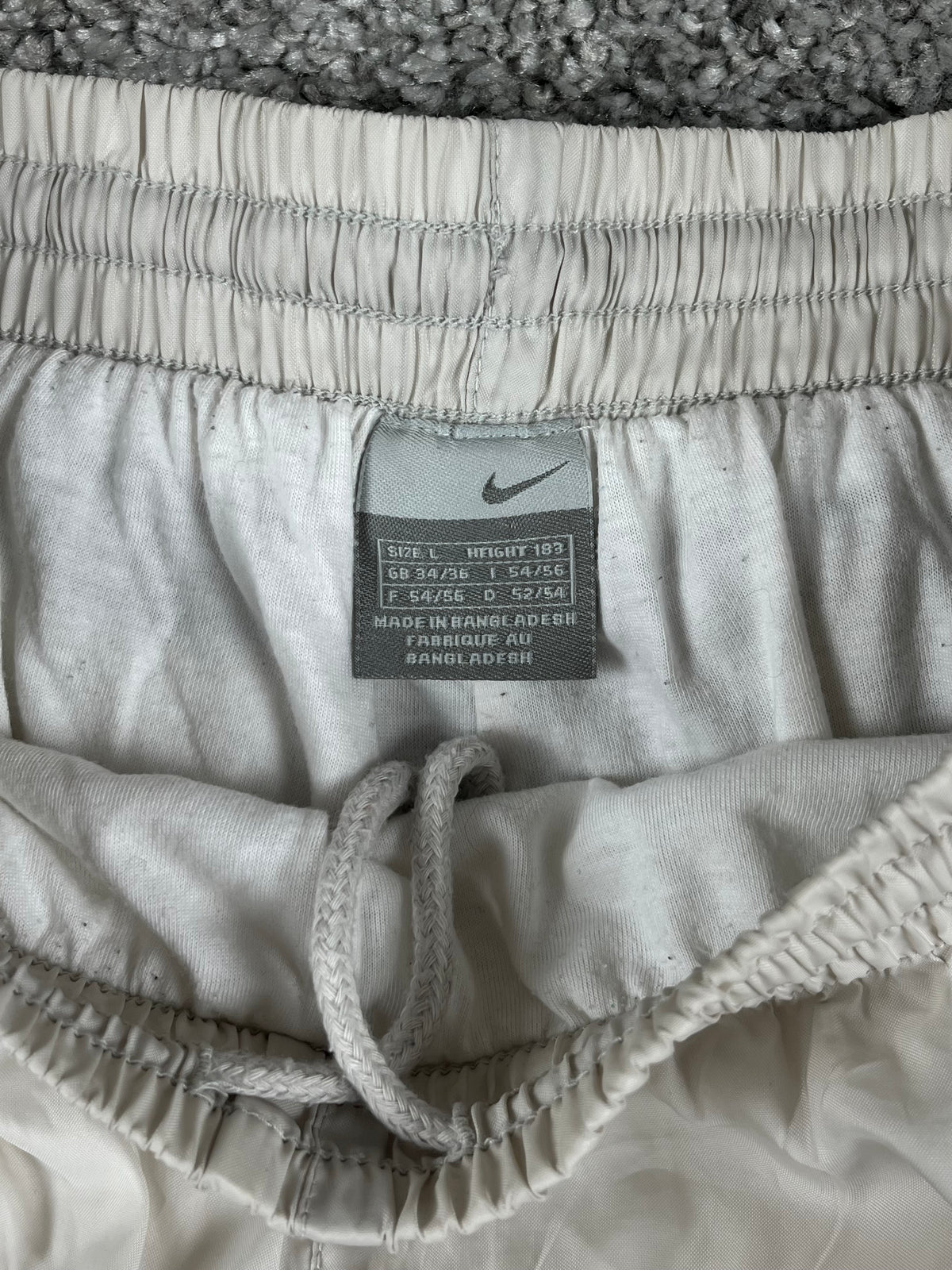 Pantalón de chándal Nike vintage años 2000 "Beige/Marrón" (L)