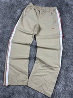 Pantalón de chándal Nike vintage años 2000 "Beige/Blanco/Rojo" (S)