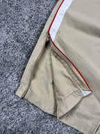 Pantalón de chándal Nike vintage años 2000 "Beige/Blanco/Rojo" (S)