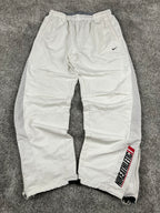 Pantalon de jogging Nike vintage rare des années 2000 "Blanc" (XL)