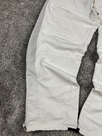 Pantalon de jogging Nike vintage rare des années 2000 "Blanc" (XL)