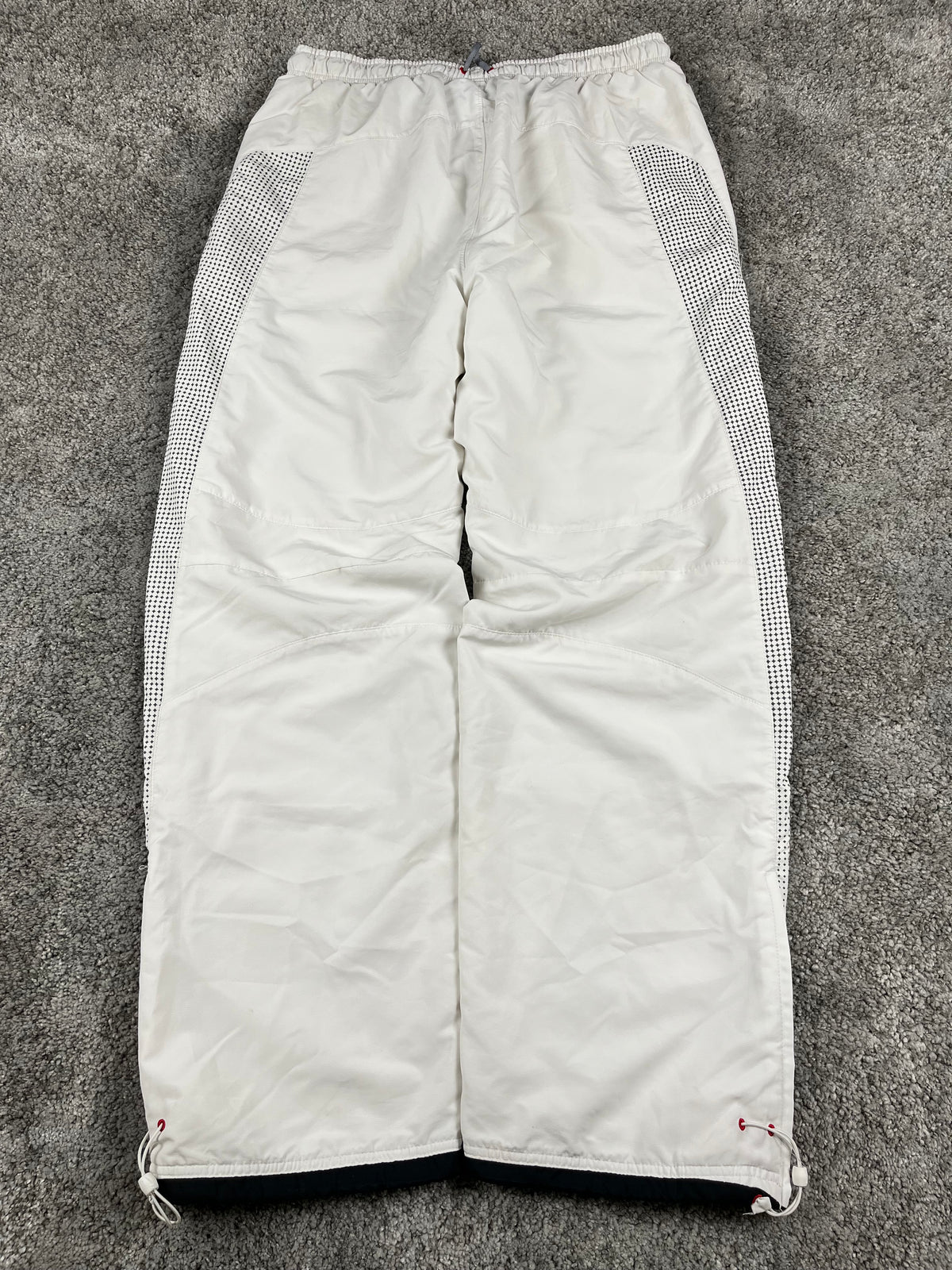 Pantalon de jogging Nike vintage rare des années 2000 "Blanc" (XL)