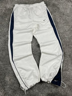 Pantalon de survêtement Nike vintage rare années 2000 "Blanc/Marine" (M)