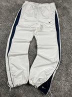 Pantalon de survêtement Nike vintage rare années 2000 "Blanc/Marine" (M)