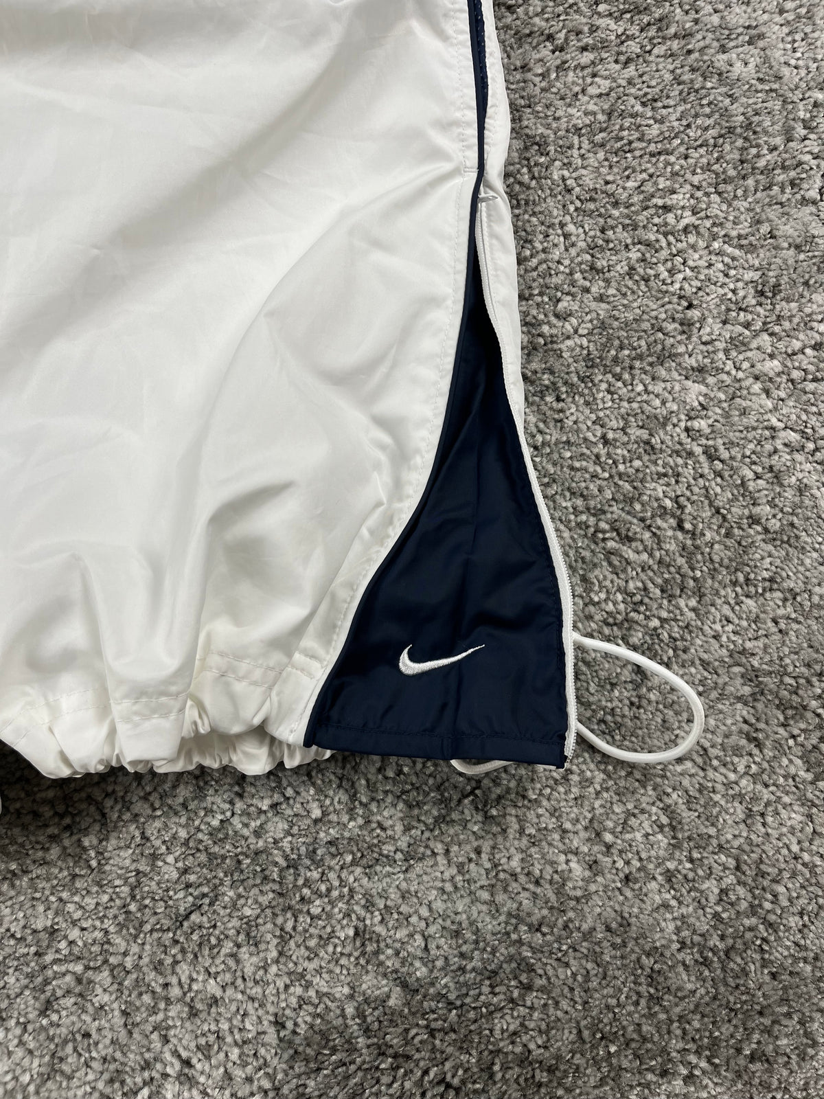 Pantalon de survêtement Nike vintage rare années 2000 "Blanc/Marine" (M)