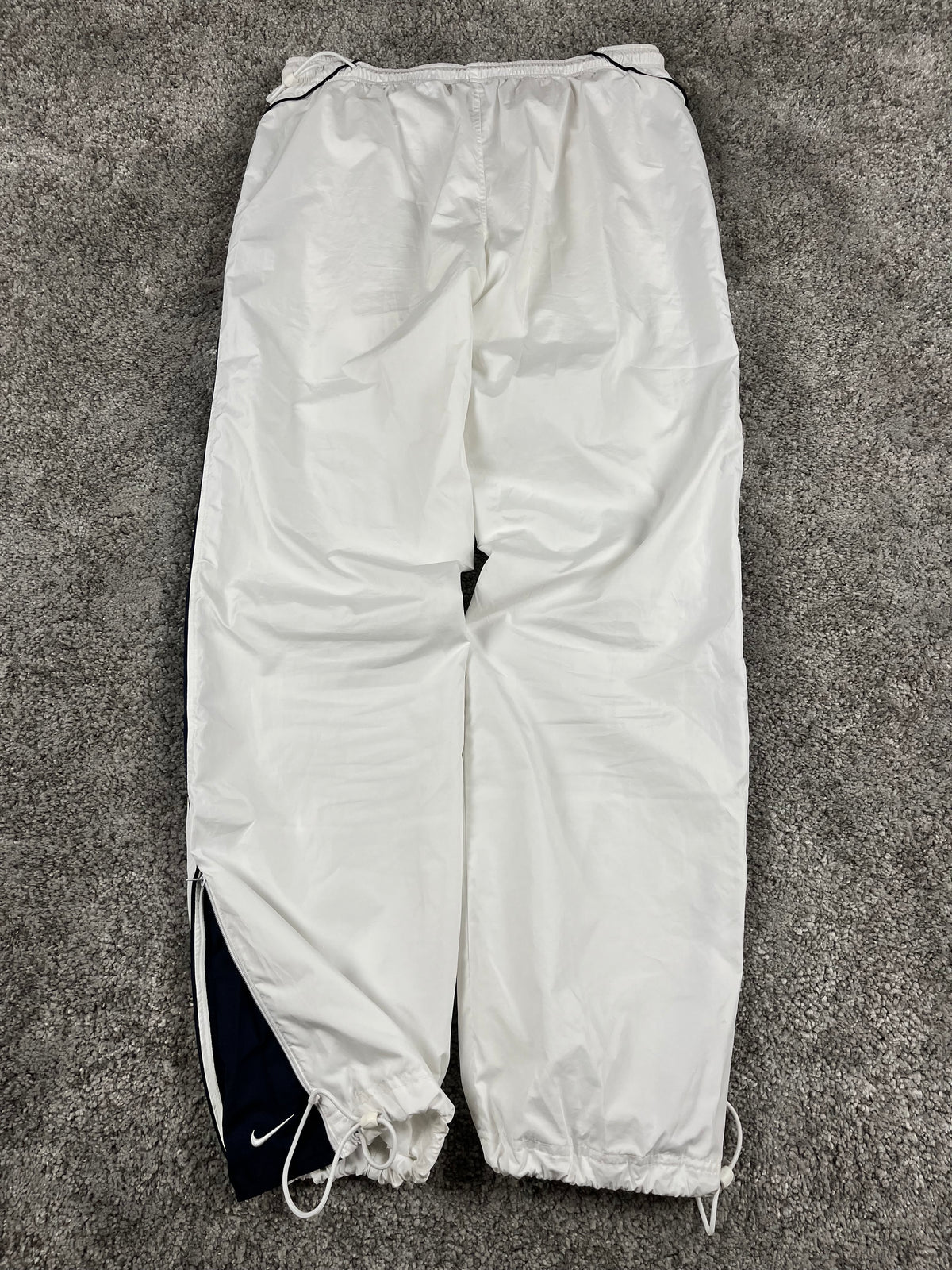 Pantalon de survêtement Nike vintage rare années 2000 "Blanc/Marine" (M)