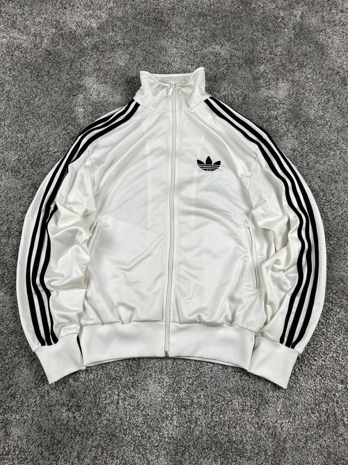 Adidas 3 Stripes TrackJacket Vintage 2000s "White/Black" (S)
