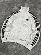 Adidas 3 Stripes TrackJacket Vintage 2000s "White/Black" (S)