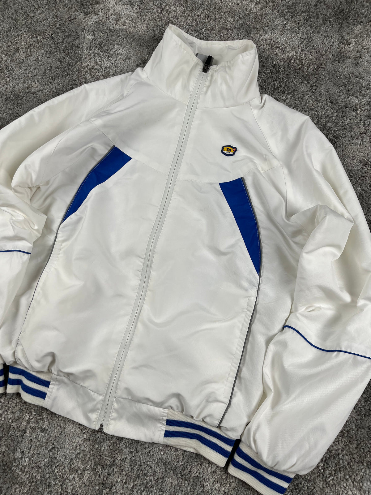 Nike TN TrackJacket Vintage 2000s "White/Blue" (S)