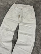 Pantalon de survêtement Nike vintage années 2000 "Blanc" (S)