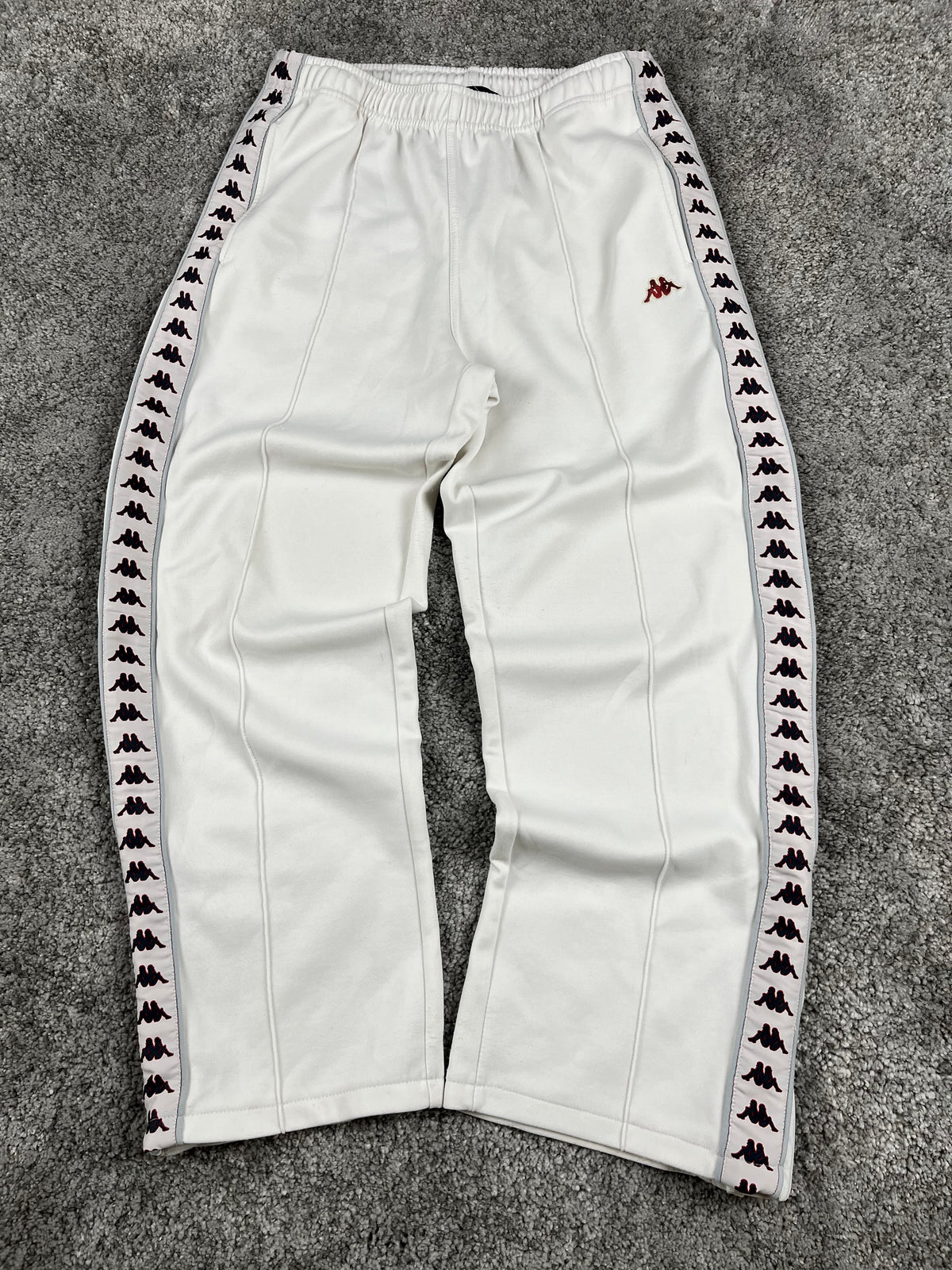 Pantalon de survêtement Kappa vintage années 2000 "Blanc" (L)