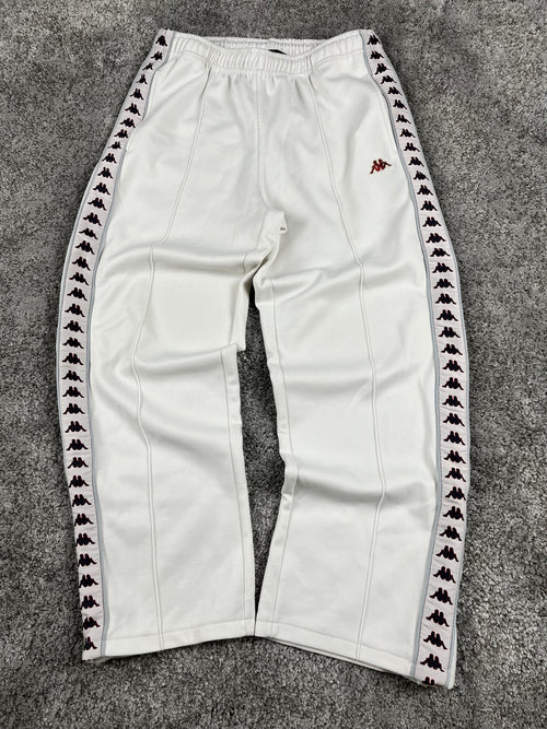 Pantalón de chándal Kappa Vintage años 2000 "Blanco" (L)
