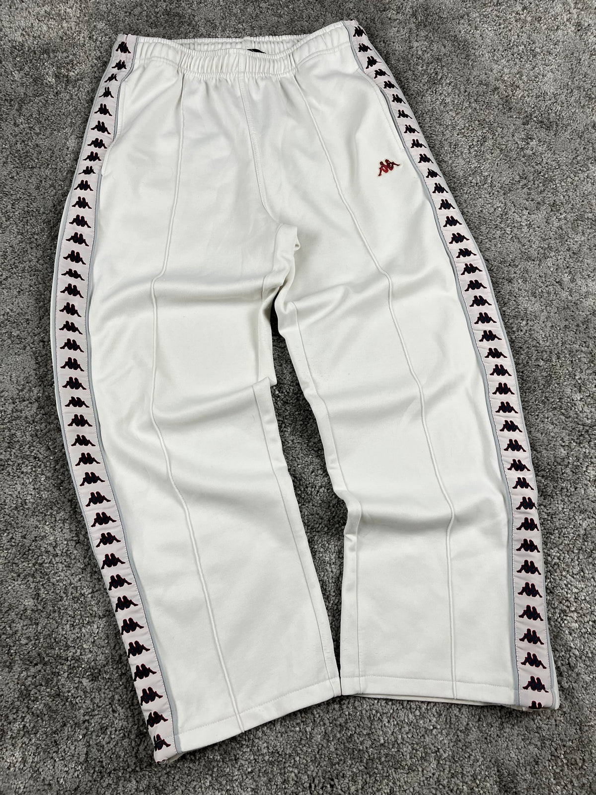 Pantalon de survêtement Kappa vintage années 2000 "Blanc" (L)