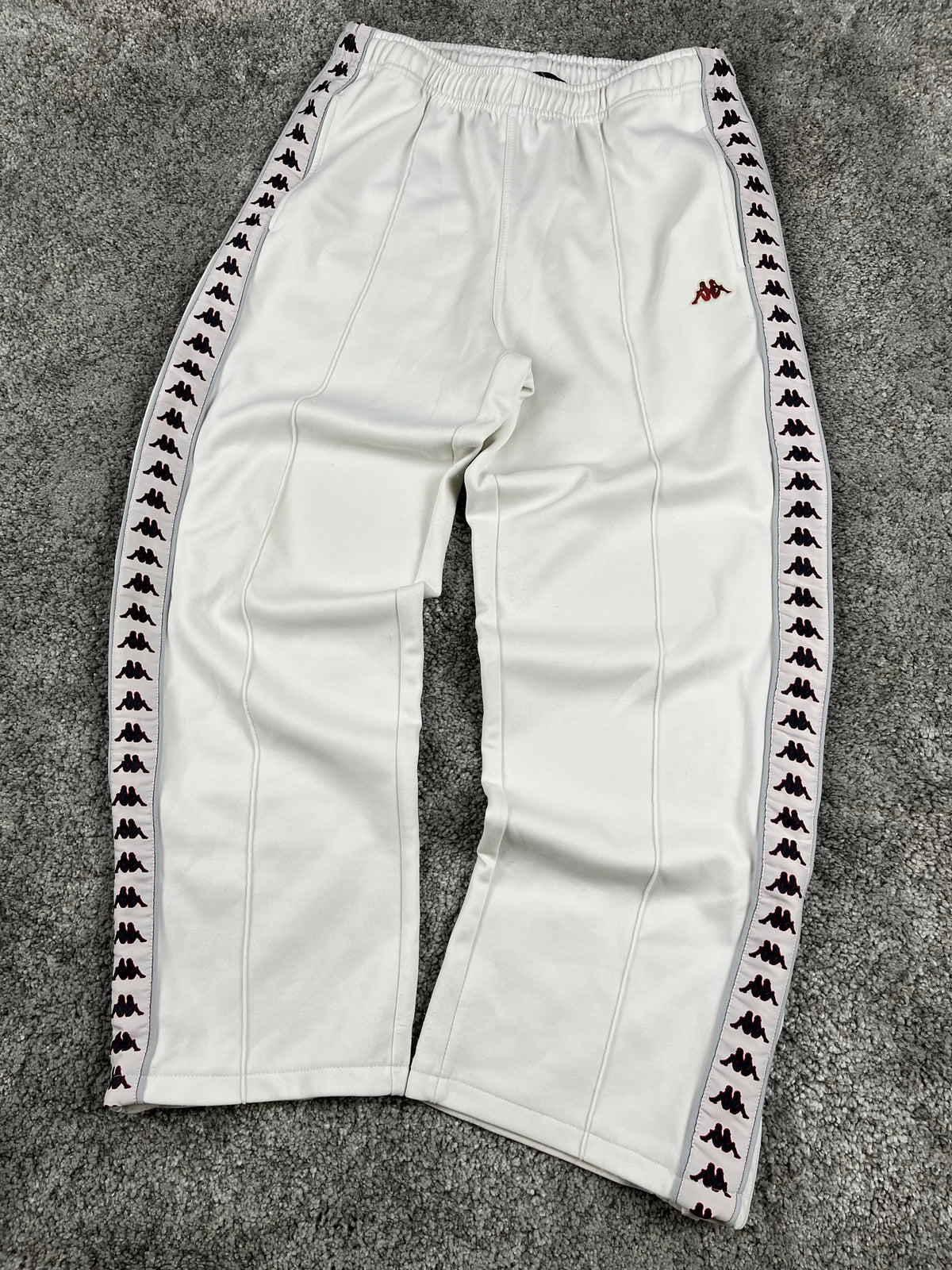 Pantalon de survêtement Kappa vintage années 2000 "Blanc" (L)