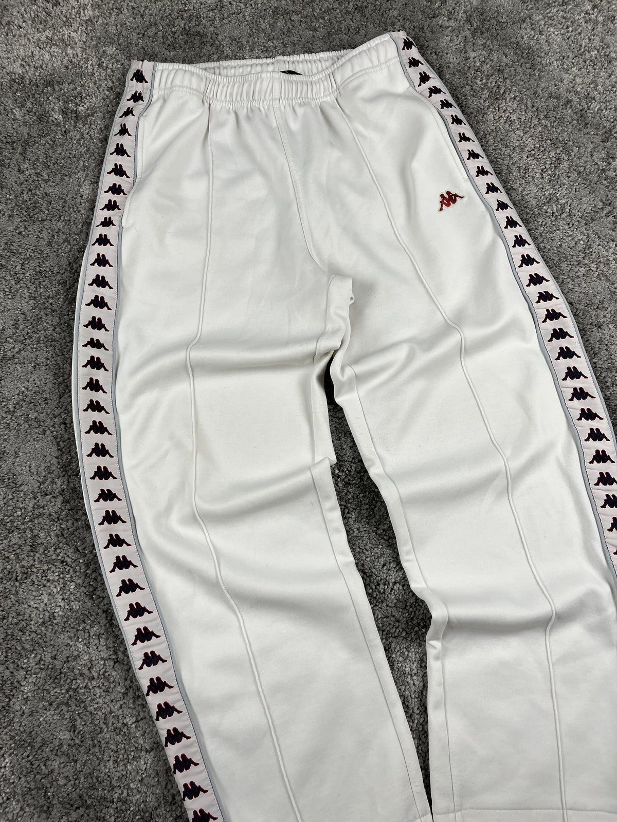 Pantalon de survêtement Kappa vintage années 2000 "Blanc" (L)