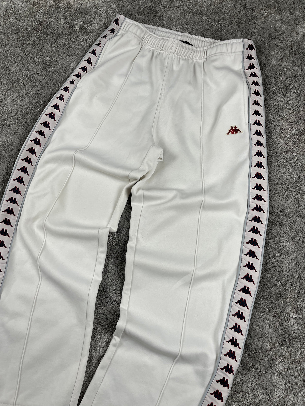 Pantalón de chándal Kappa Vintage años 2000 "Blanco" (L)