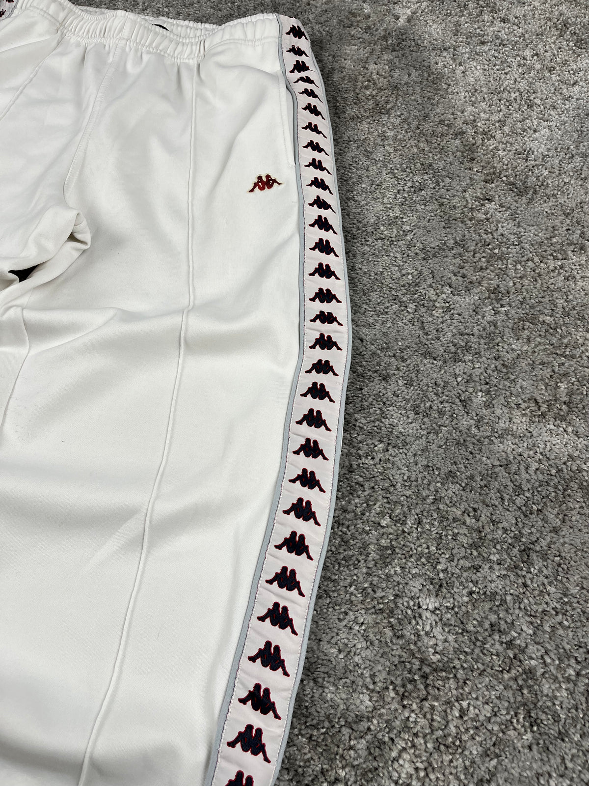 Pantalón de chándal Kappa Vintage años 2000 "Blanco" (L)