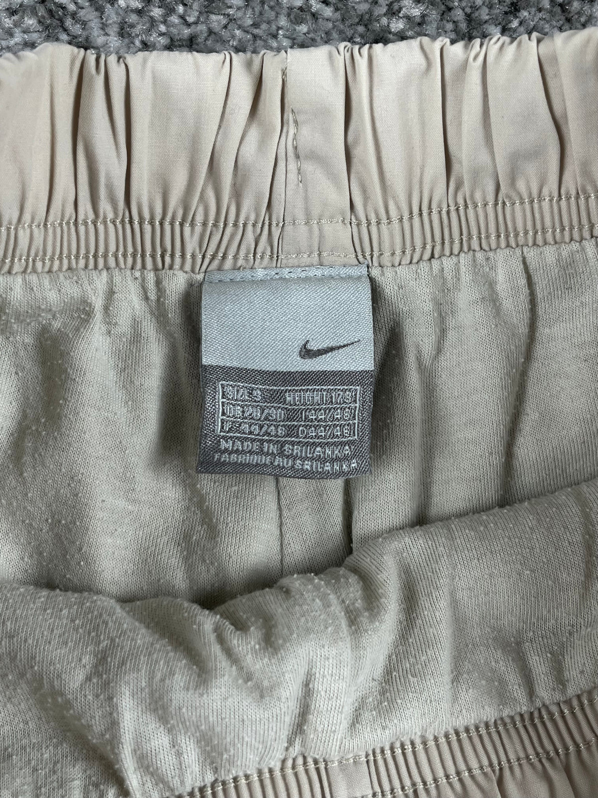 Pantalon de jogging Nike vintage des années 2000 "Beige/Marine" (S)