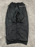 Pantalón de chándal Nike vintage poco común de los años 2000 "Negro/Rojo" (L)