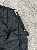 Pantalón de chándal Nike vintage poco común de los años 2000 "Negro/Rojo" (L)