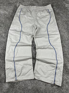 Pantalon de survêtement Nike vintage années 2000 "Gris/Bleu" (XL)