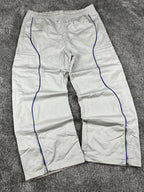 Pantalon de survêtement Nike vintage années 2000 "Gris/Bleu" (XL)