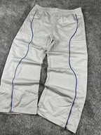 Pantalon de survêtement Nike vintage années 2000 "Gris/Bleu" (XL)