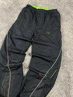Pantalon de survêtement Nike Shox vintage des années 2000 « Noir/Vert » (S)