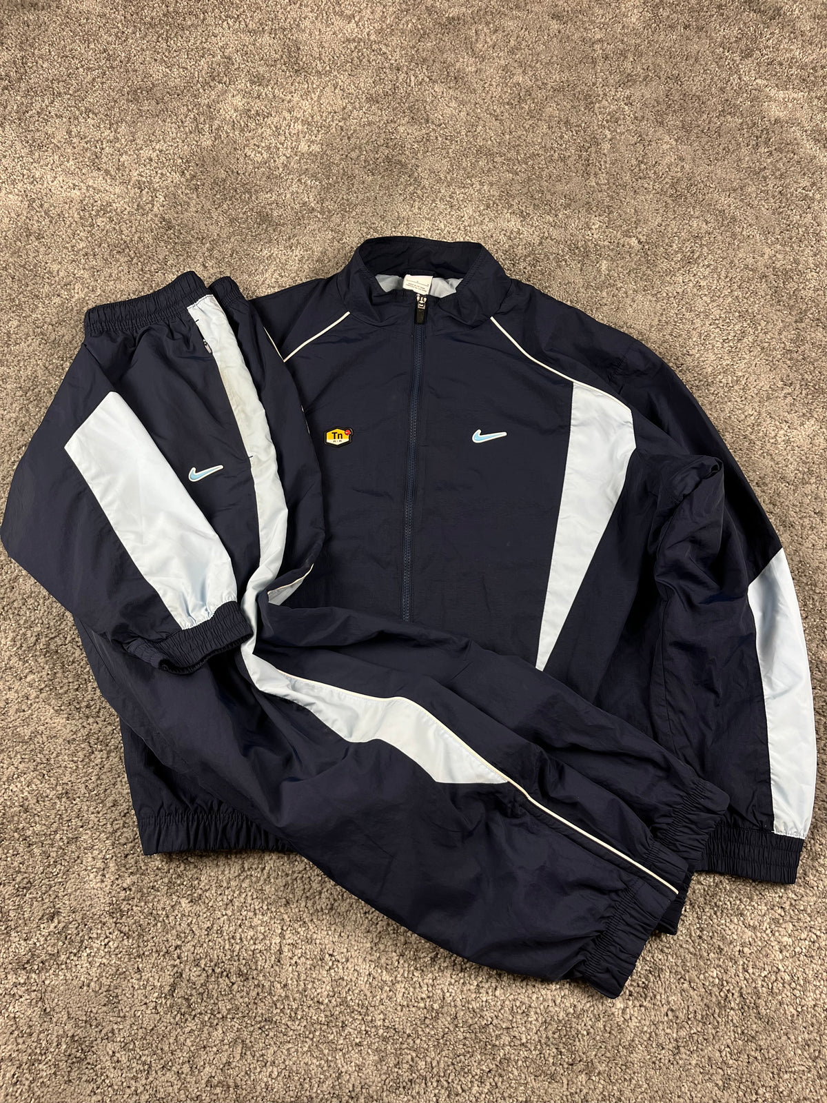 Nike TN Tracksuit Vintage 2000s "Navy/Blue" (L)
