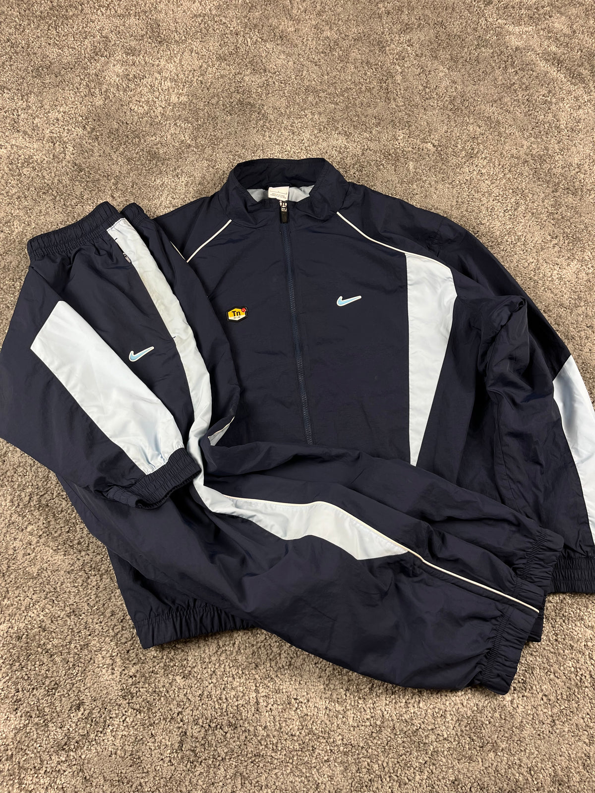 Nike TN Tracksuit Vintage 2000s "Navy/Blue" (L)