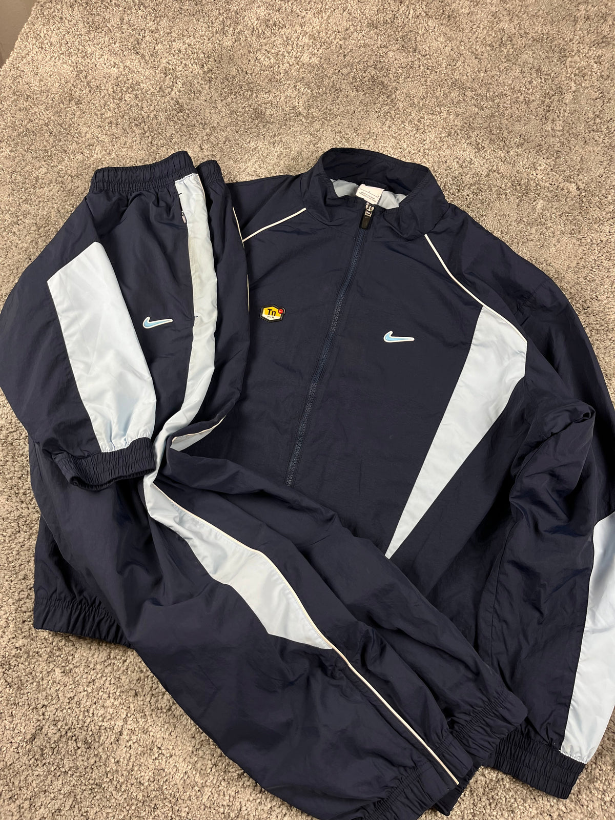 Nike TN Tracksuit Vintage 2000s "Navy/Blue" (L)