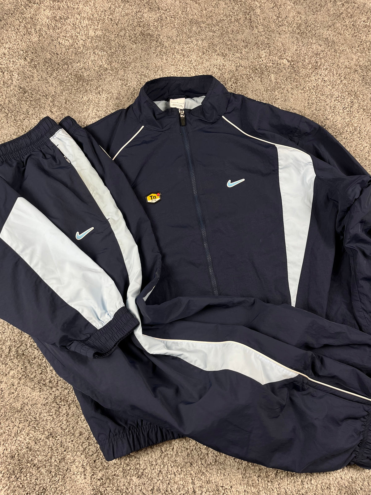 Nike TN Tracksuit Vintage 2000s "Navy/Blue" (L)