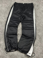 Pantalón de chándal Nike vintage años 2000 "Negro/Gris" (XL)