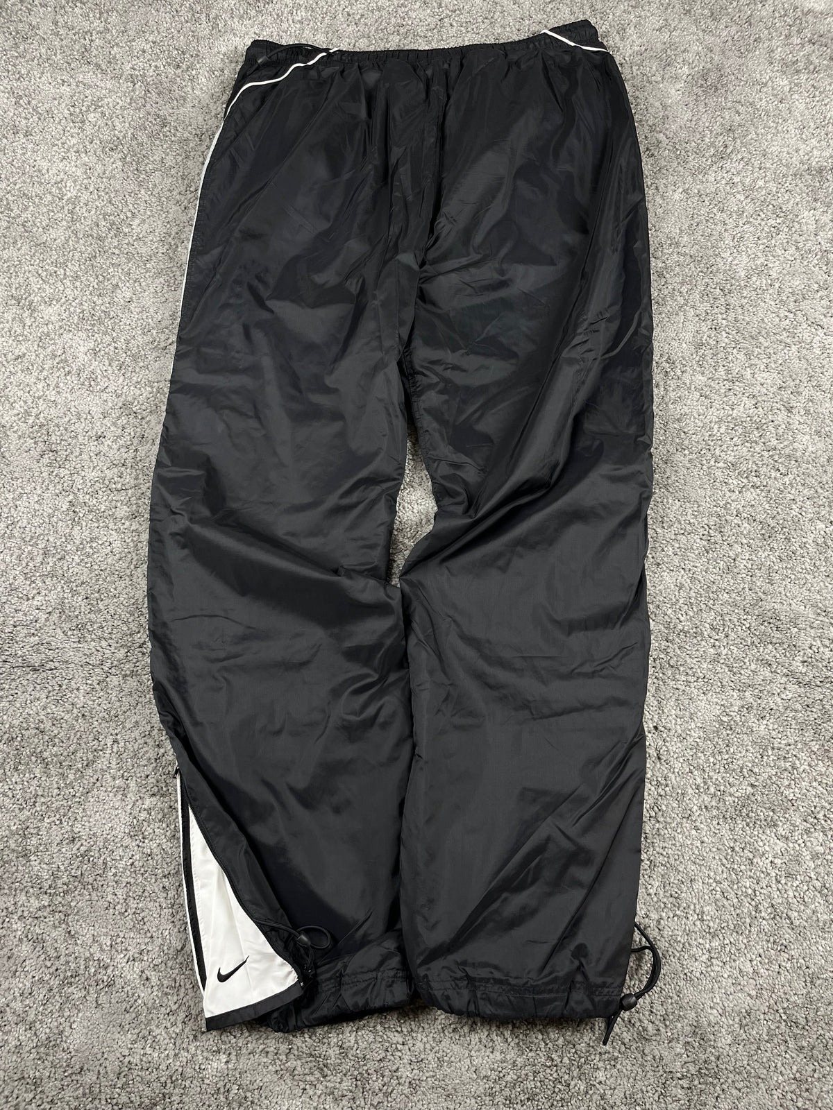 Pantalón de chándal Nike vintage años 2000 "Negro/Gris" (XL)