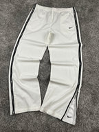 Nike Trackpant Vintage 2000s "White/Black" (S)
